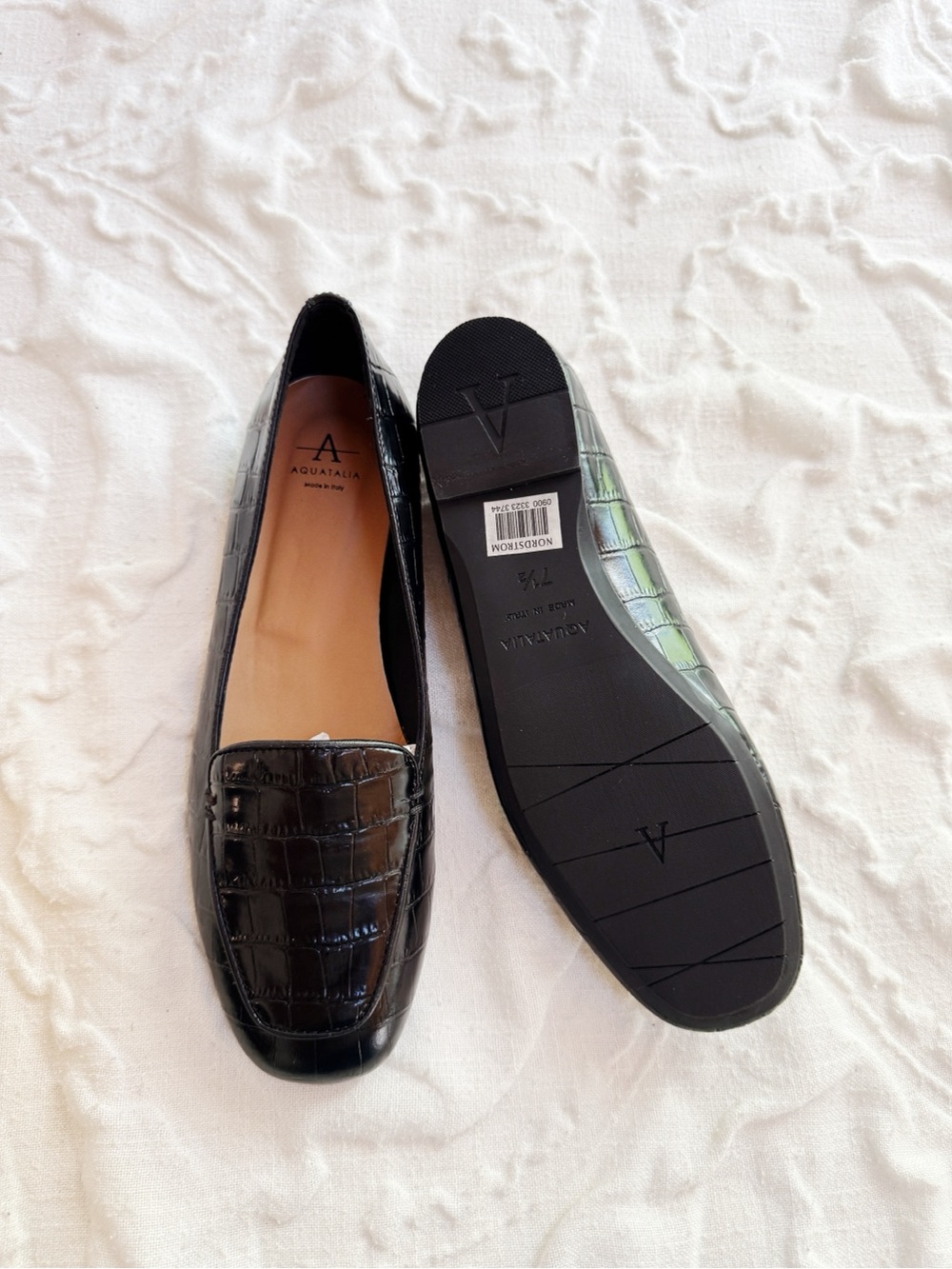Aquatalia Judie Luxe Croc
Embossed Flat Size 7.5 New - Picture 5 of 8